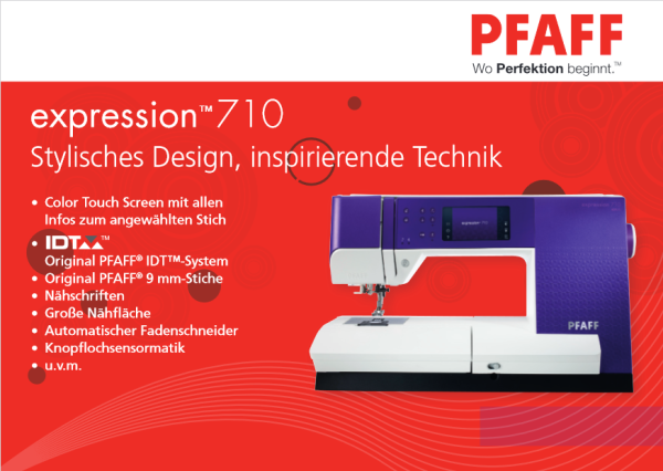 Pfaff Expression 710